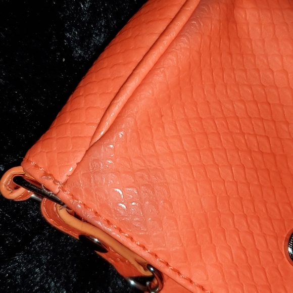 Nine West Neon Orange Festival Micro Bag - Picture 14 of 16